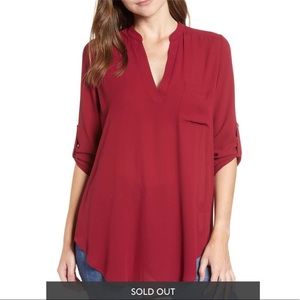 lush perfect henley tunic